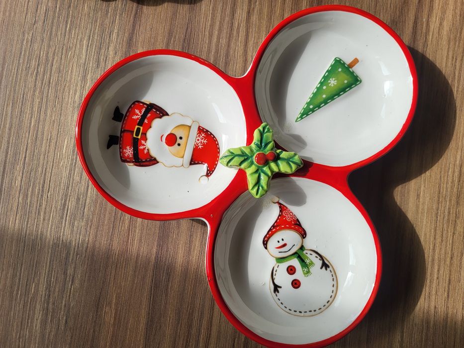 Коледна украса - сол/пипер и купички