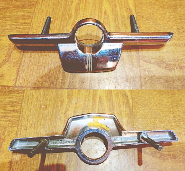 Зеркало заднего вида хром