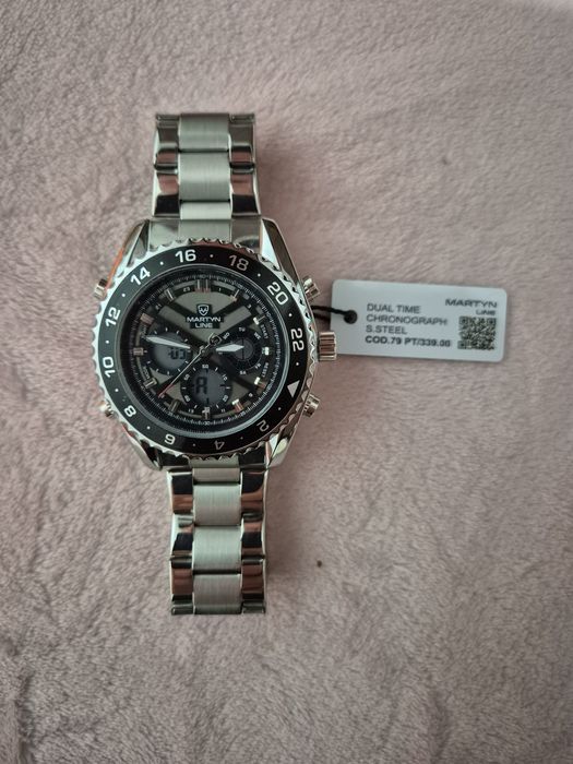 Vand ceas Martyn Line dual time cronograf