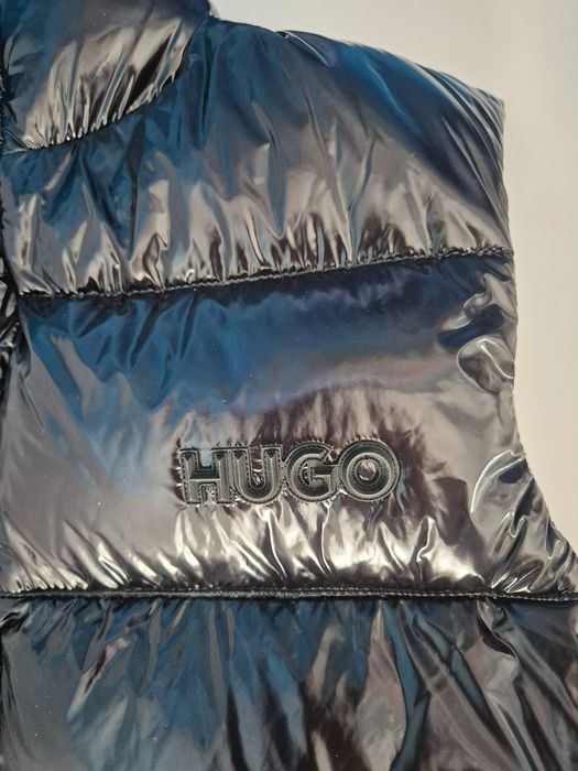 Черен мъжки елек HUGO