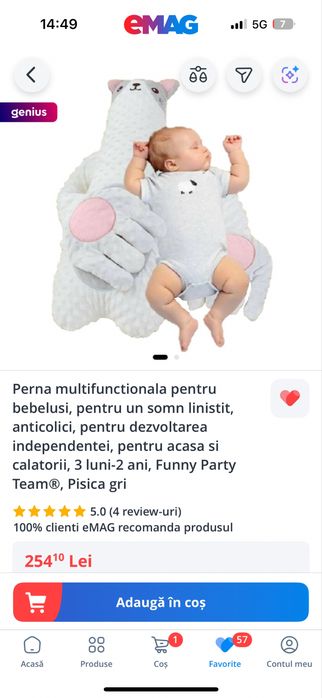 Perna multisenzoriala bebelusi