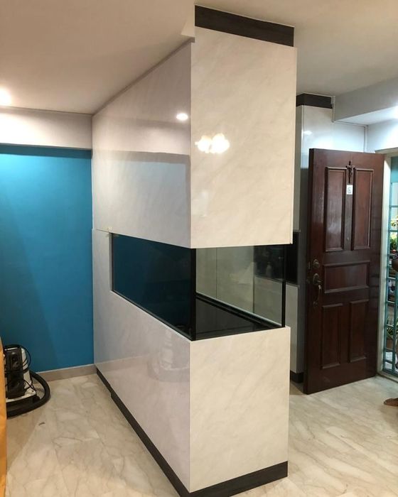 Подставка с аквариумом на заказ