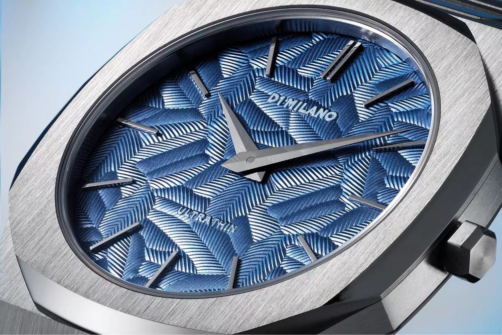 Ceas D1 Milano Ultra Thin Blue