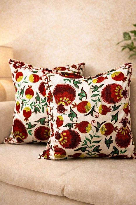 Декоративные новые подушки ручная работа 55х55 в национальном стиле