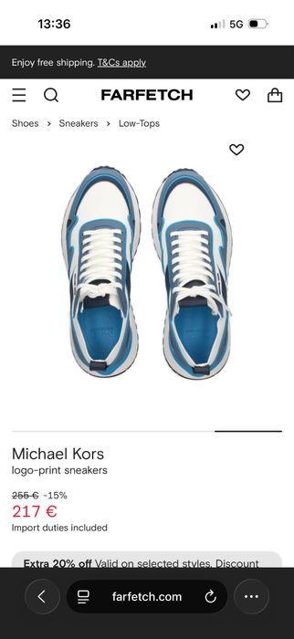 Michael Kors мъжки маратонки 41.5 номер