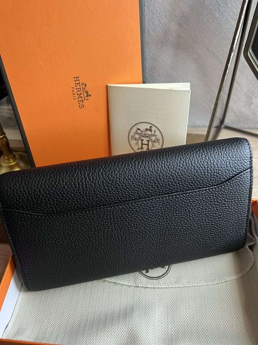 Хермес голям портфейл Того кожа