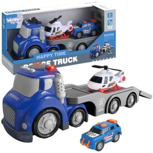 Пътната помощ Полицейски камион с хеликоптер