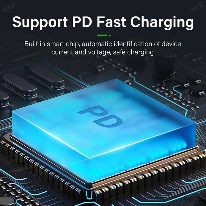 Адаптер USB-C към MagSafe 2 за MacBook, Бързо зареждане, Магнитен