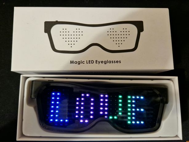 Magic led eyeglasses