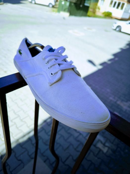 Teniși Lacoste material Coton 43;27cm nu Nike Adidas