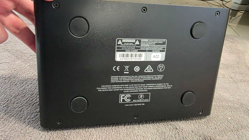 Mackie Big Knob Studio - Interfata audio si controller monitor studio (2 perechi monitoare)