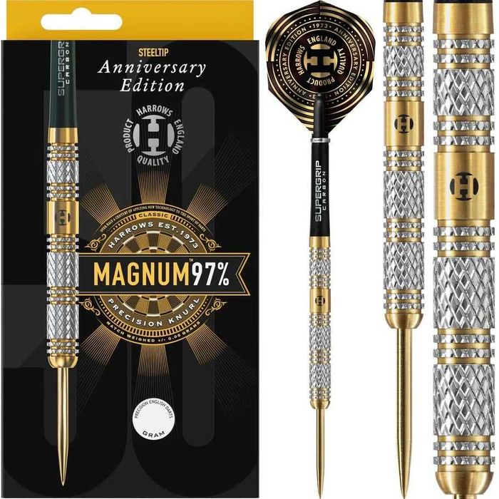 Sageti profesionale darts MAGNUM 97%,editie aniversara,sigilat