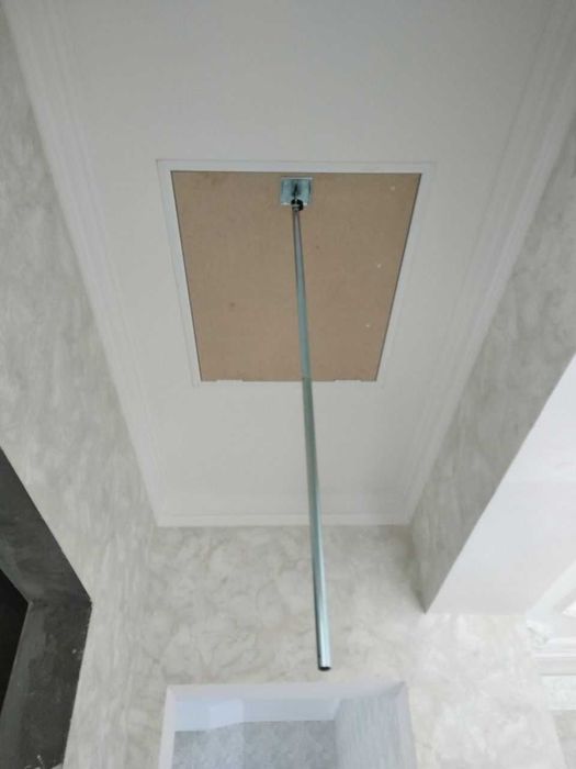 Чердак учун йиғма металл нарвон  Италия махсулоти