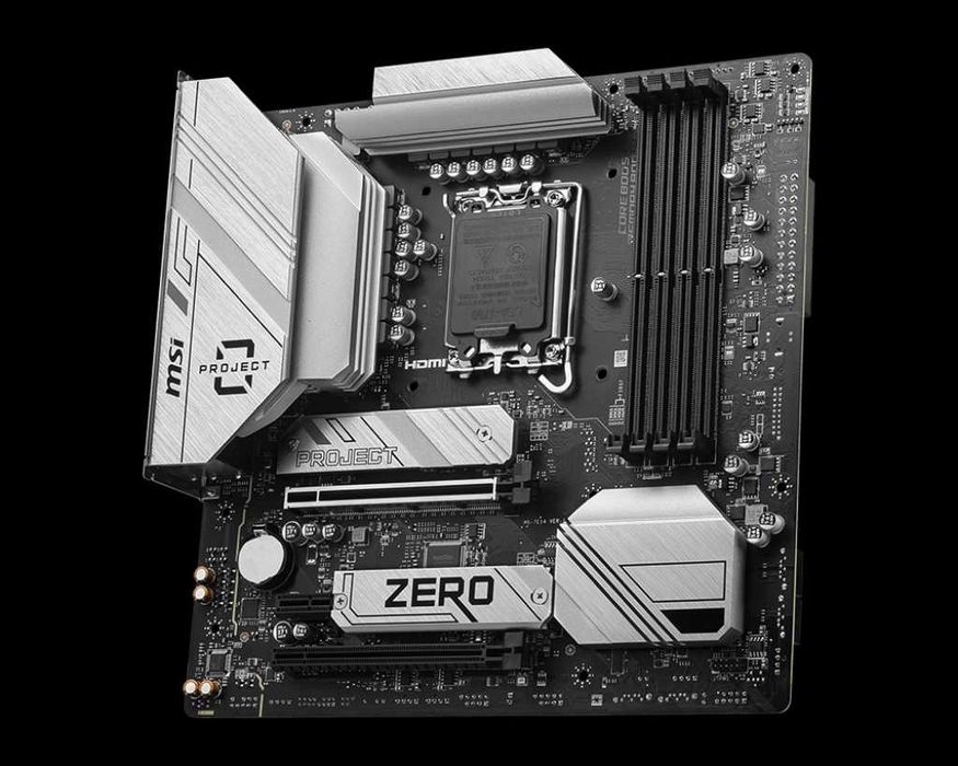 Материнская плата MSI B760M PROJECT ZERO LGA 1700 DDR5
