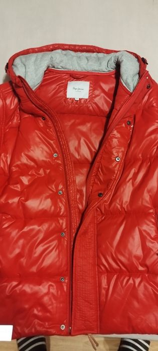 Мъжко зимно яке с качулка XL