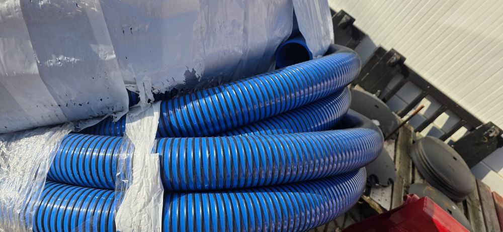 Furtun Vidanja profesional italian superelastico cu armatura  4 toli 1