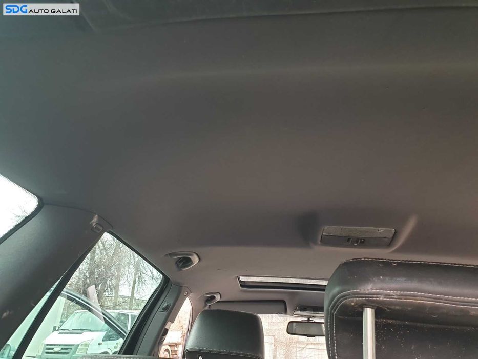 Plafon Tapiterie Tavan Textil Negru Fara Accesorii Modelul cu Trapa Skoda Octavia 2 VRS Break Combi 2004 - 2013 [C3601-1]