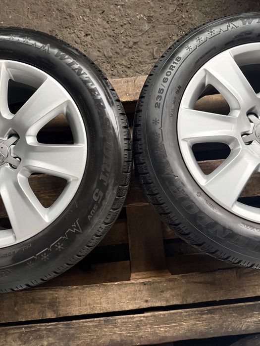 Jante originale Audi Q5 cu anvelope iarna 235/60 18 5x112