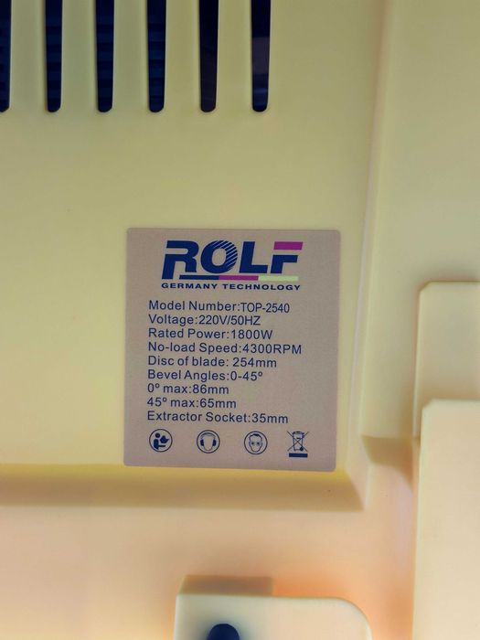 Настольная пила ROLF TOP-2540  ROLF TOP-2540 stol usti arrali stanok
