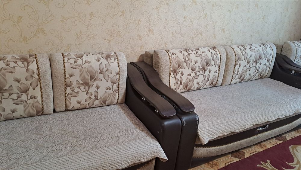 Диван 3+2+1 продается б/у