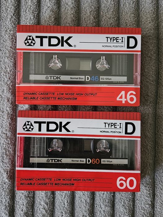 2 Casete Audio TDK - 1986 Japan