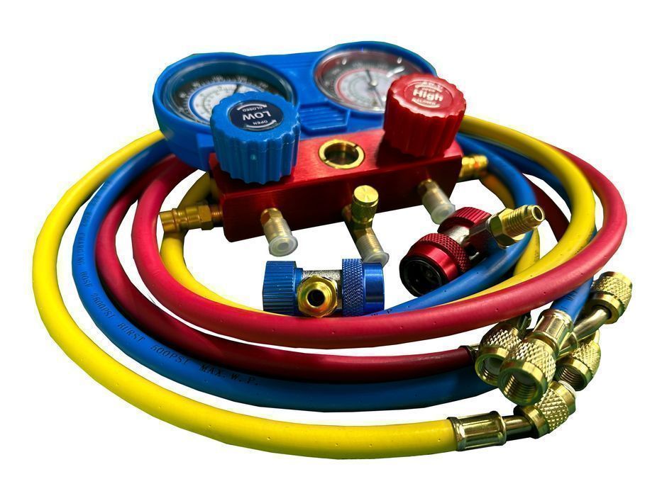 Trusa verificare presiune aer conditionat si incarcare umplere diagnos