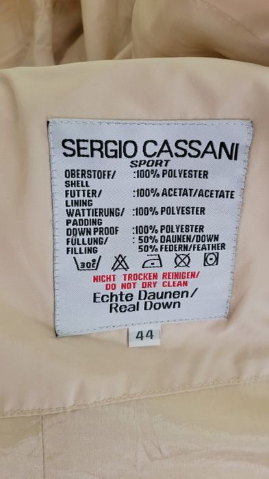Италианско дамско яке Sergio Cassani