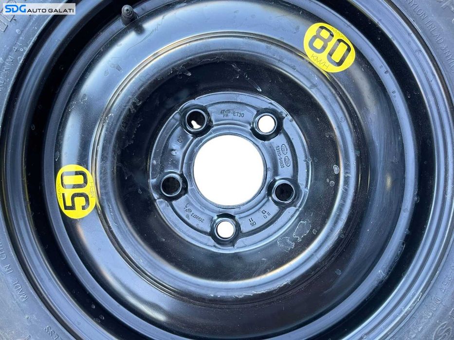 Roata Rezerva Tabla Slim 5x114,3 T125 80D15 Kia Ceed 2006 - 2013 Cod 52910-1H900 [B4217]
