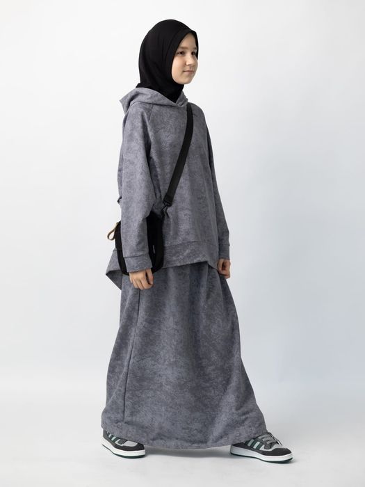 Хиджаб детский юбочный комплект