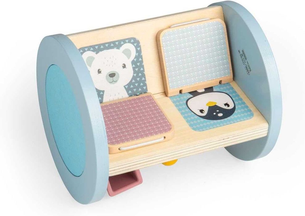 Bigjigs Дървена образователна играчка за занимания за бебета