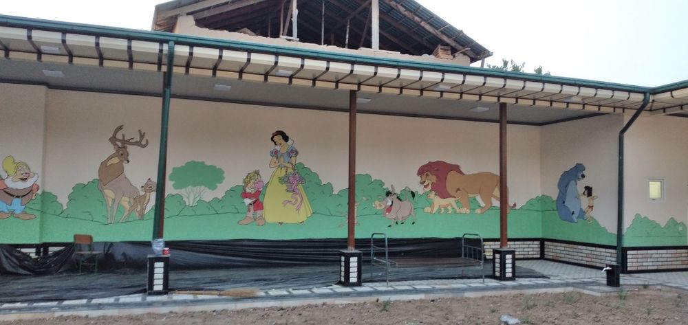 Devorga rasm chizish