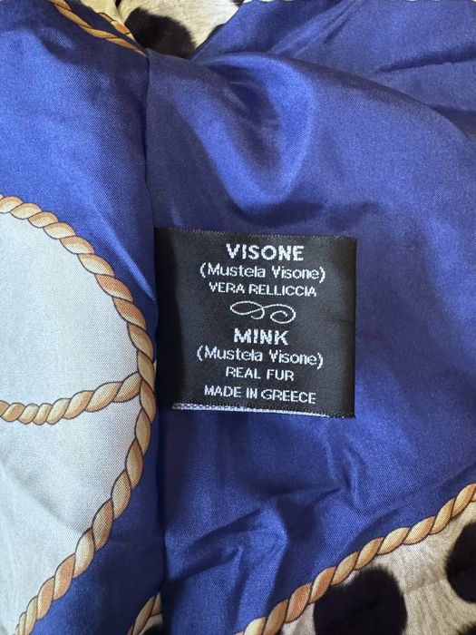 Шуба норковая греческая