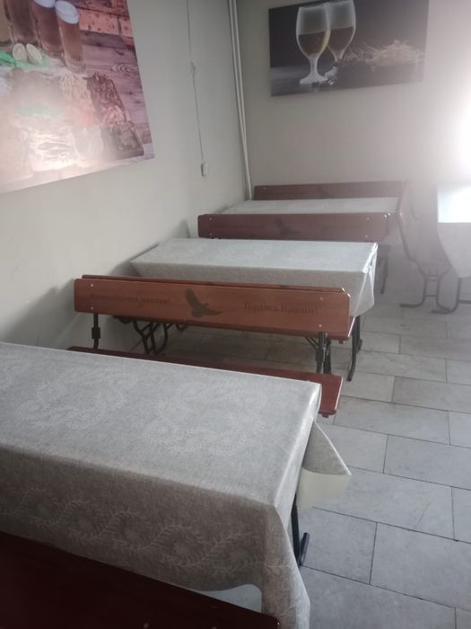 Продам столы с лавками