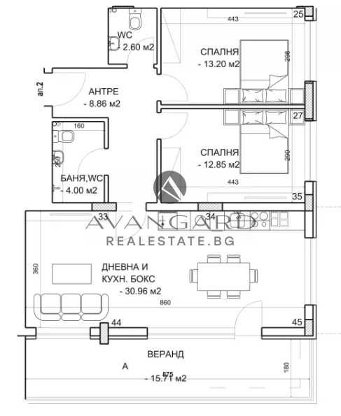 Продава се Тристаен апартамент в Пловдив, Център - 95 кв.м за 1390 €/кв.м - Снимка #1
