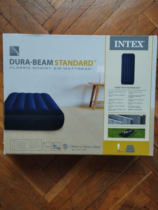 INTEX надуваем единичен дюшек