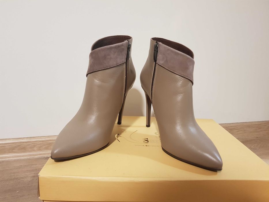 Кожени боти Sara Pen номер 38