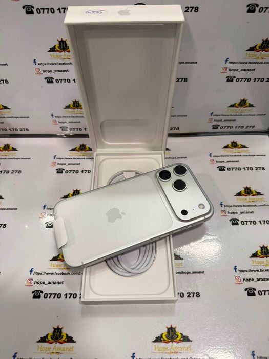 Hope Amanet P13 / iPhone 17 Pro Max / 512 GB / Silver / NOU