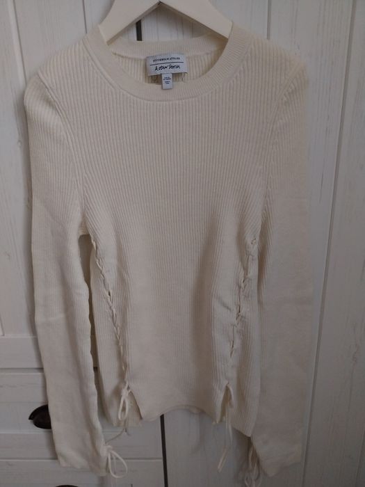 Вълнена блуза & Other Stories цвят екрю