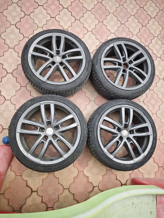 ULTIMUL PRET !! Roti 5x108 (jante + cauciucuri) 225/40 ZR R18 92 W XL