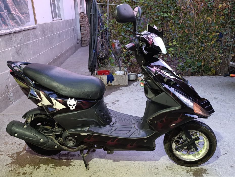 Мопед  скутер б/у обмен есть !