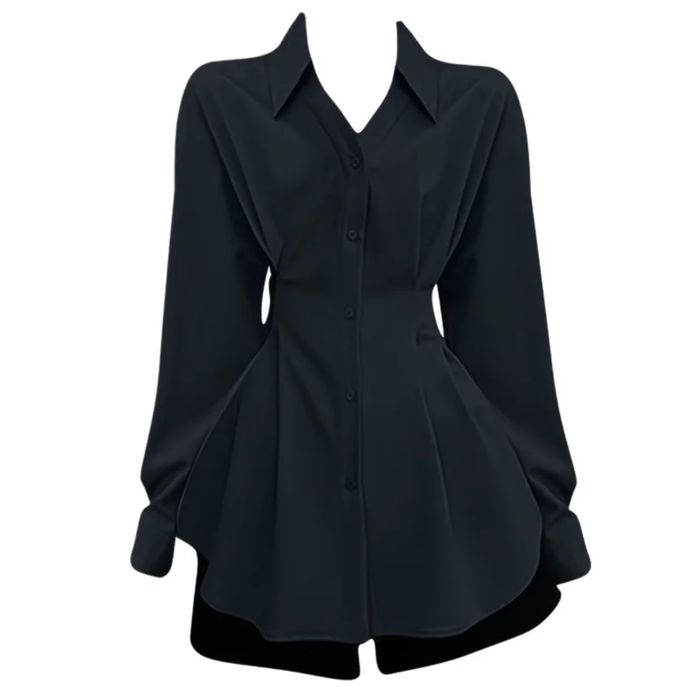 приталенная рубашка