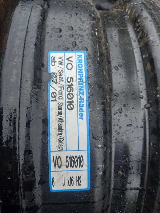 4 jante tabla pt: Volkswagen Sharan, Ford Galaxy.Seat Alhambra R16