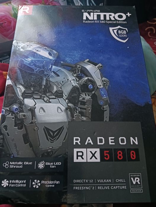 Placa video Rx 580 special Black edition