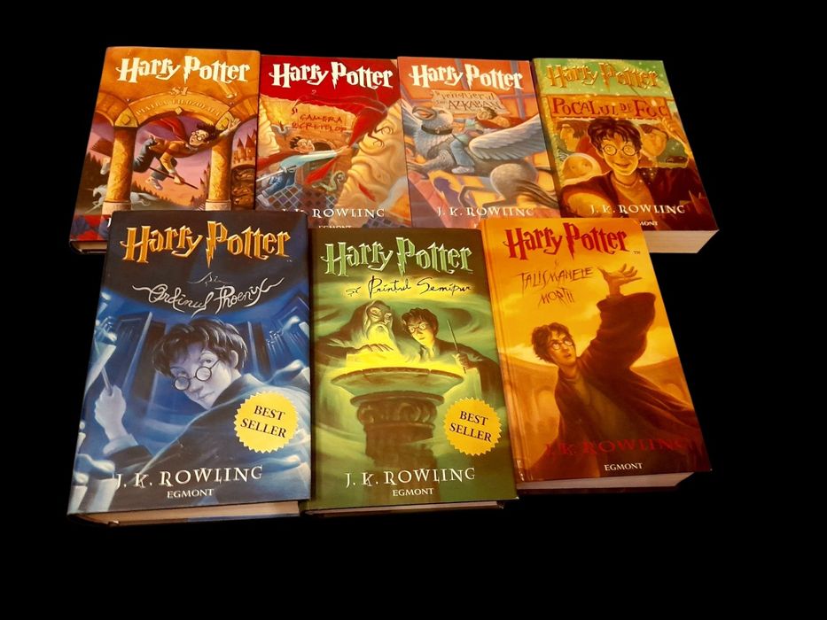 7 vol. Harry Potter, seria intreaga, editura Egmont -  J. K. Rowling
