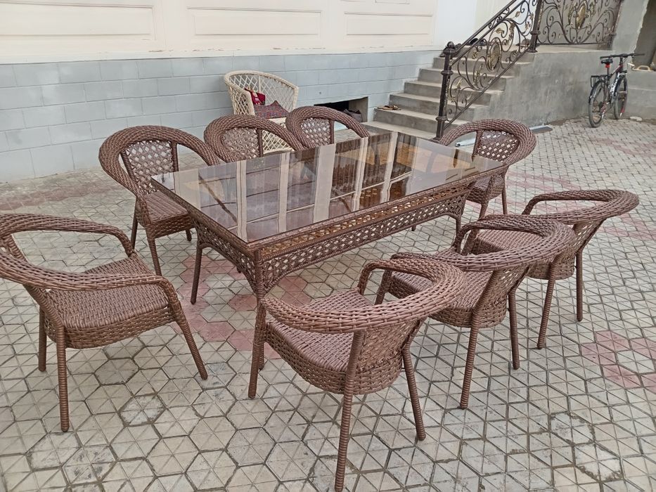 Ratan stol stul kachela va mebellar