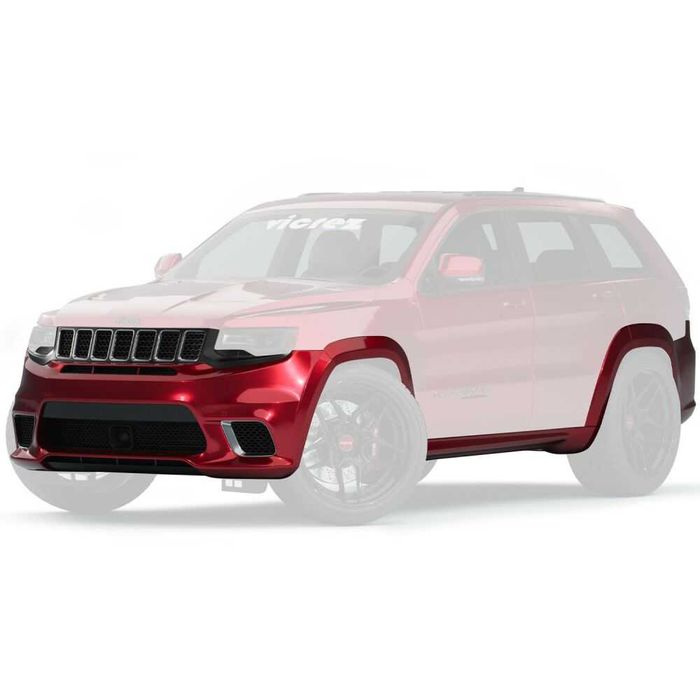 Jeep GRAND CHEROKEE SRT предна броня, фарове, капак и други части