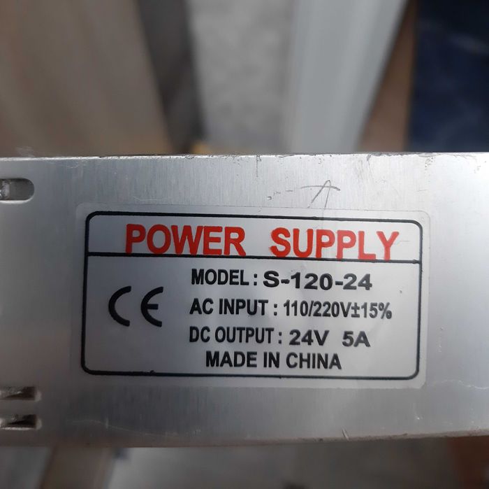 Продам Power Supply блок питания S-120-24
