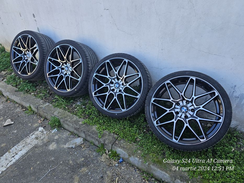 Jante 19" BMW Wrath WF6 e46 e84 e90 e91 e92 e93 f25 f30 f31 f32 f36 f10 f11 

Prindere 5x112 ( de G-uri ) au fost pe X4 g02 m40d de la 0 pt foarte scu