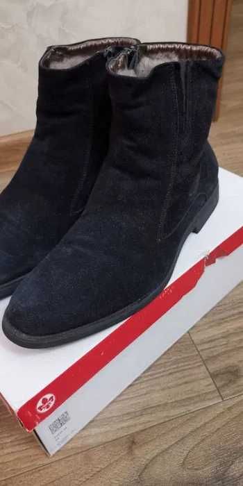 Мужские замшевые ботинки