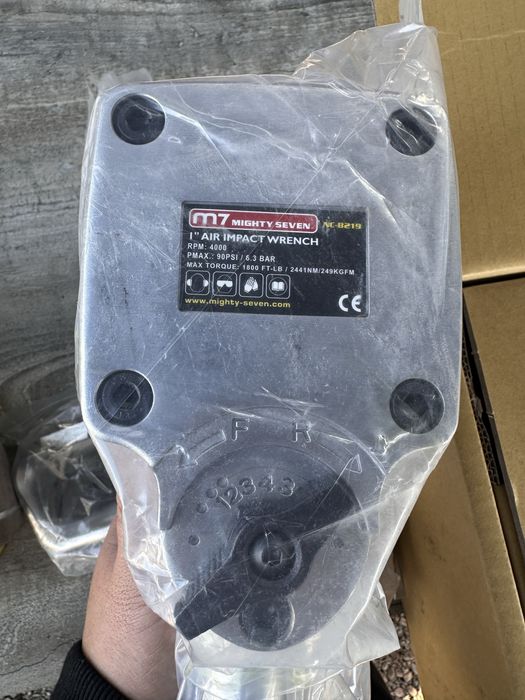 Пневмогайковерт M7 NC-8219 Мощный гайковёрт